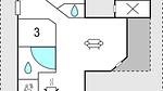 floor-plan - Ferienhaus für 8 Personen (90 m²) in Sjølund - Top-Hundeurlaub