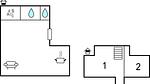 floor-plan - Ferienhaus für 4 Personen (85 m²) in Mühldorf - Top-Hundeurlaub