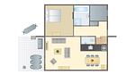 house - Bungalow für 6 Personen (95 m²) in Baarschot (Hilvarenbeek) - Top-Hundeurlaub