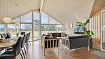 living-dining-room - Ferienhaus für 14 Personen (202 m²) in Løkken - Top-Hundeurlaub