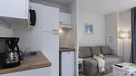 Kitchen - Ferienwohnung für 3 Personen (23 m²) in Hourtin - Top-Hundeurlaub