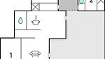 floor-plan - Ferienhaus für 6 Personen (100 m²) in Fjerritslev - Top-Hundeurlaub