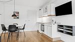 kitchen - Ferienwohnung für 4 Personen (38 m²) in Allinge - Top-Hundeurlaub