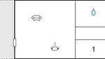 floor-plan - Ferienwohnung für 4 Personen (38 m²) in Allinge - Top-Hundeurlaub