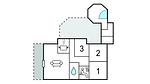 floor-plan - Ferienhaus für 8 Personen (120 m²) in Vestervig - Top-Hundeurlaub