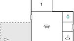 floor-plan - Ferienhaus für 2 Personen (52 m²) in Skagen - Top-Hundeurlaub