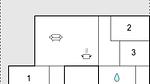 floor-plan - Ferienhaus für 6 Personen (71 m²) in Stege - Top-Hundeurlaub
