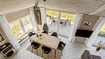 living-room - Ferienhaus für 6 Personen (69 m²) in Knebel - Top-Hundeurlaub
