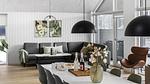living-dining-room - Ferienhaus für 18 Personen (262 m²) in Glesborg - Top-Hundeurlaub