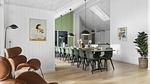 living-dining-room - Ferienhaus für 18 Personen (262 m²) in Glesborg - Top-Hundeurlaub