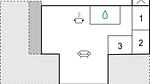 floor-plan - Ferienhaus für 6 Personen (90 m²) in Thisted - Top-Hundeurlaub