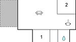 floor-plan - Ferienhaus für 4 Personen (60 m²) in Jægerspris - Top-Hundeurlaub