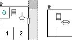 floor-plan - Ferienhaus für 6 Personen (63 m²) in Hemmet - Top-Hundeurlaub