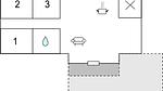 floor-plan - Ferienhaus für 6 Personen (81 m²) in Toftlund - Top-Hundeurlaub