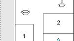 floor-plan - Ferienhaus für 4 Personen (50 m²) in Nørre Nebel - Top-Hundeurlaub