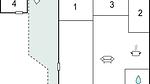 floor-plan - Ferienhaus für 8 Personen (90 m²) in Sjællands Odde - Top-Hundeurlaub