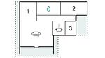 floor-plan - Ferienhaus für 5 Personen (100 m²) in Søndbjerg - Top-Hundeurlaub