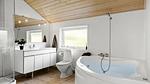 bathroom - Ferienhaus für 10 Personen (124 m²) in Hals - Top-Hundeurlaub