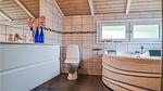 bathroom - Ferienhaus für 10 Personen (113 m²) in Oksbøl - Top-Hundeurlaub