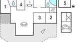 floor-plan - Ferienhaus für 10 Personen (113 m²) in Oksbøl - Top-Hundeurlaub