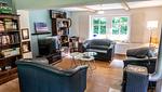Sofaecke mit TV - Ferienhaus Borsthusen - Top-Hundeurlaub