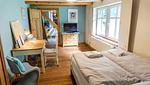 Doppelbett - Ferienhaus Borsthusen - Top-Hundeurlaub