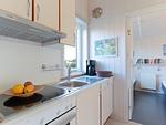 Küche / Küchenzeile - Ferienhaus Strandpark 11 - Top-Hundeurlaub