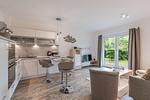 Küche / Küchenzeile - Residenz Seestern WE 10 "Gartenlounge" - Top-Hundeurlaub