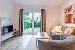 Wohnbereich - Residenz Seestern WE 10 "Gartenlounge" - Top-Hundeurlaub