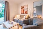 Wohnbereich - Residenz Seestern WE 10 "Gartenlounge" - Top-Hundeurlaub