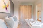Schlafzimmer - Residenz Seestern WE 10 "Gartenlounge" - Top-Hundeurlaub