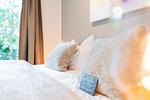 Schlafzimmer - Residenz Seestern WE 10 "Gartenlounge" - Top-Hundeurlaub