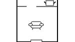 floor-plan - Ferienhaus für 6 Personen (66 m²) in Fåborg - Top-Hundeurlaub