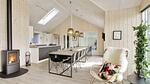 living-dining-room - Ferienhaus für 16 Personen (218 m²) in Tranekær - Top-Hundeurlaub