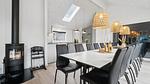 living-dining-room - Ferienhaus für 18 Personen (240 m²) in Aakirkeby - Top-Hundeurlaub