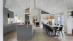 living-dining-room - Ferienhaus für 12 Personen (182 m²) in Otterup - Top-Hundeurlaub