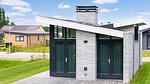 Außenseite Ferienhaus [Sommer] - Ferienhaus für 4 Personen (55 m²) - Top-Hundeurlaub
