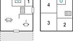 floor-plan - Ferienhaus für 8 Personen (150 m²) in Makkum - Top-Hundeurlaub