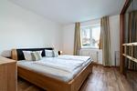 Schlafzimmer - Ferienwohnung Nr. 27a - Top-Hundeurlaub