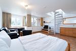 Wohnzimmer - Ferienwohnung Nr. 27a - Top-Hundeurlaub