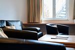 Wohnzimmer - Ferienwohnung Nr. 27a - Top-Hundeurlaub