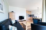 Wohnzimmer - Ferienwohnung Nr. 28 - Top-Hundeurlaub