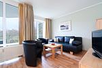 Wohnzimmer - Ferienwohnung Nr. 28 - Top-Hundeurlaub