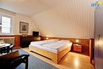 Schlafzimmer - Ferienwohnung Unser Boot - Top-Hundeurlaub