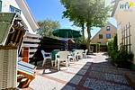 Terrasse - Ferienwohnung Unser Boot - Top-Hundeurlaub