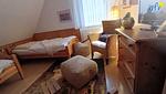 Schlafzimmer - Ferienwohnung Unser Boot - Top-Hundeurlaub