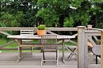 Terrasse - Gutshaus Penzlin - Mecklenburg - Top-Hundeurlaub