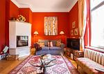 Wohnzimmer - Gutshaus Penzlin - Mecklenburg - Top-Hundeurlaub