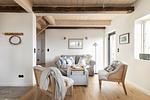 Wohnzimmer - Weberhaus - Schleiregion - Top-Hundeurlaub