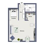 Grundriss - Wohnung 17 - Top-Hundeurlaub
